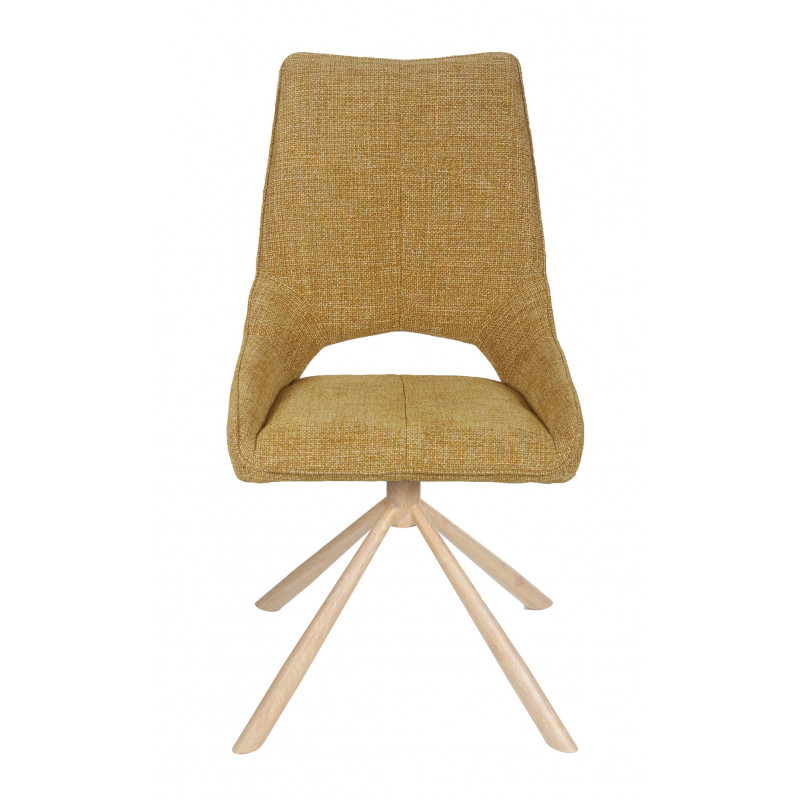 CHAISE CONTEMPORAINE PIVOTANTE GASTONNE BOIS