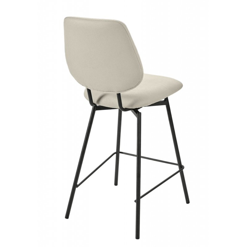 TABOURET DE CUISINE PIVOTANT SUZY EN SIMILICUIR
