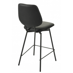 TABOURET DE CUISINE PIVOTANT SUZY EN SIMILICUIR