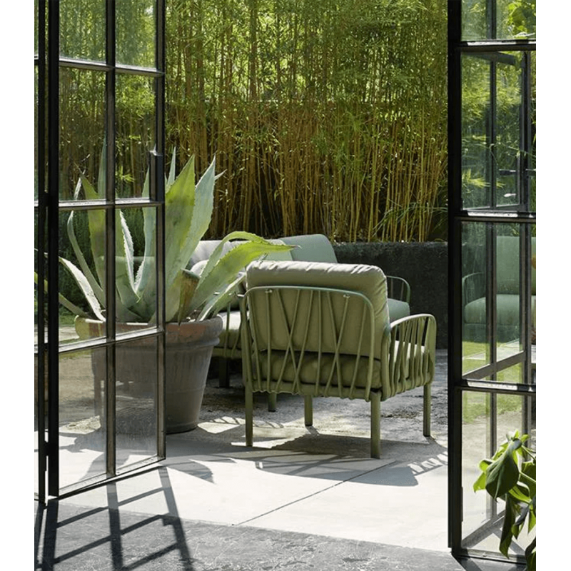 FAUTEUIL LOUNGE D'EXTÉRIEUR KOMODO AGAVE NARDI