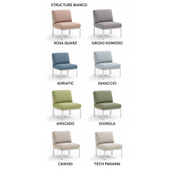 CHAISE LOUNGE D'EXTÉRIEUR KOMODO