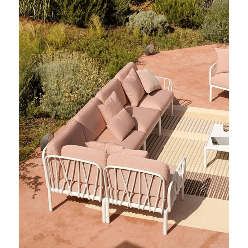 FAUTEUIL D'ANGLE MODULABLE D'EXTÉRIEUR KOMODO