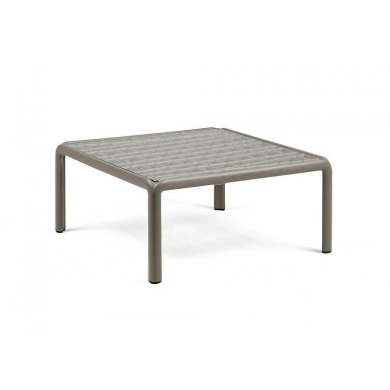TABLE BASSE EN VERRE D'EXTÉRIEUR KOMODO