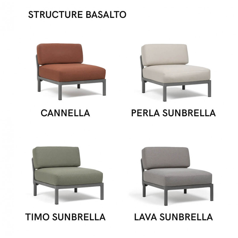 FAUTEUIL D'EXTÉRIEUR SANS ACCOUDOIRS MAXIMO