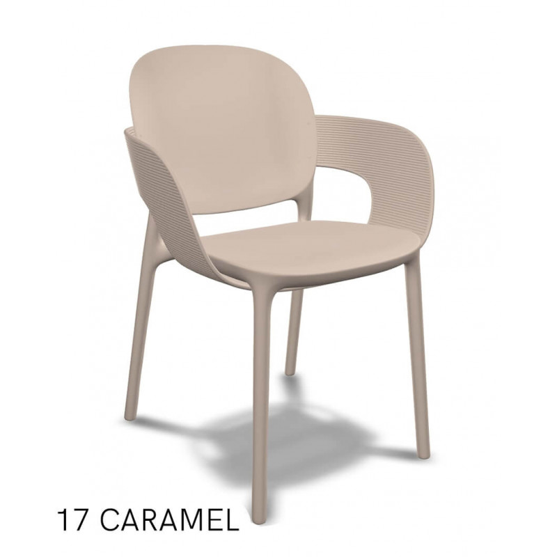 FAUTEUIL MODERNE EN POLYPROPYLÈNE HUG