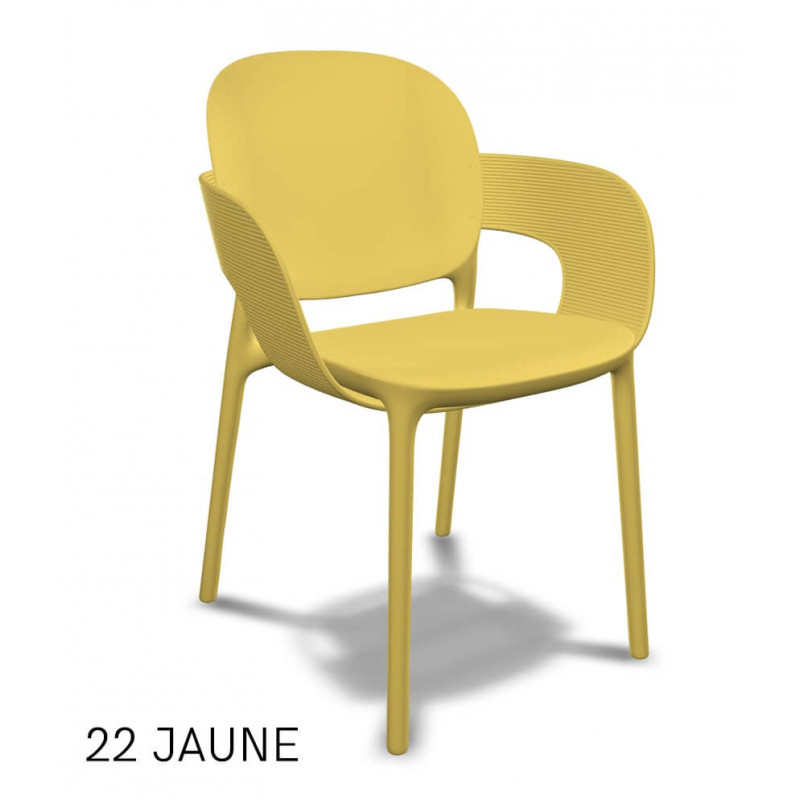 FAUTEUIL MODERNE EN POLYPROPYLÈNE HUG