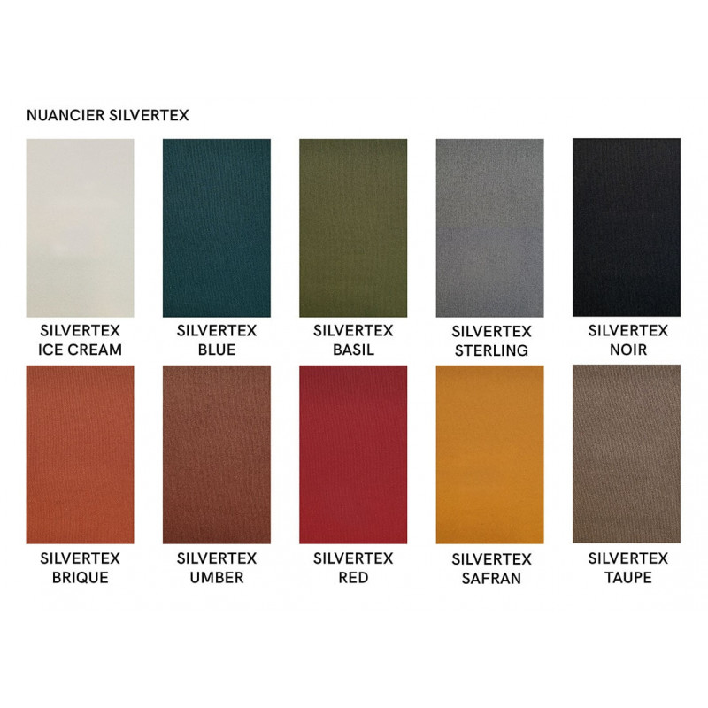 CHAISE FRANÇAISE EN CHÊNE ET TISSU THALES