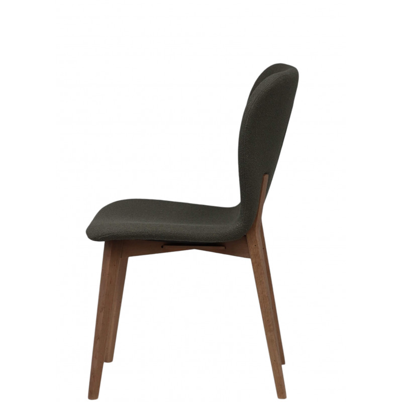 CHAISE FRANÇAISE CHÊNE ET TISSU JACOBSON