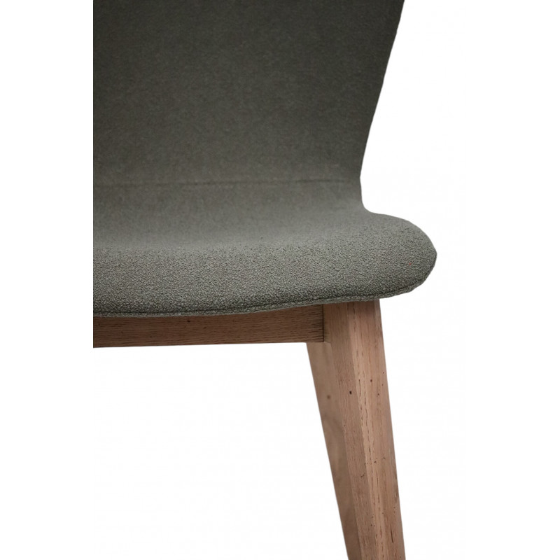 CHAISE FRANÇAISE CHÊNE ET TISSU JACOBSON