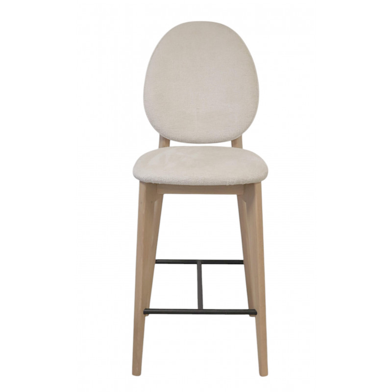TABOURET FRANÇAIS MÉDAILLON CONTEMPORAIN ALVA