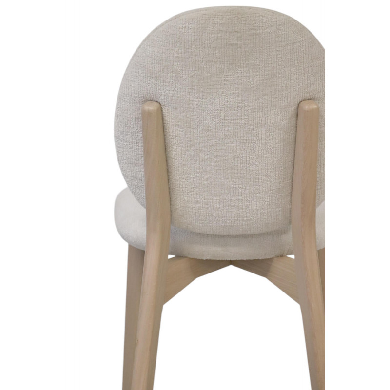 TABOURET FRANÇAIS MÉDAILLON CONTEMPORAIN ALVA