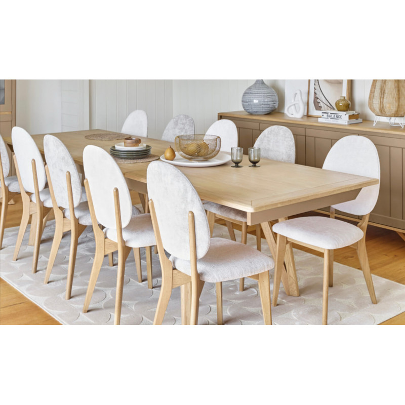 CHAISE FRANÇAISE MÉDAILLON CONTEMPORAIN ALVA