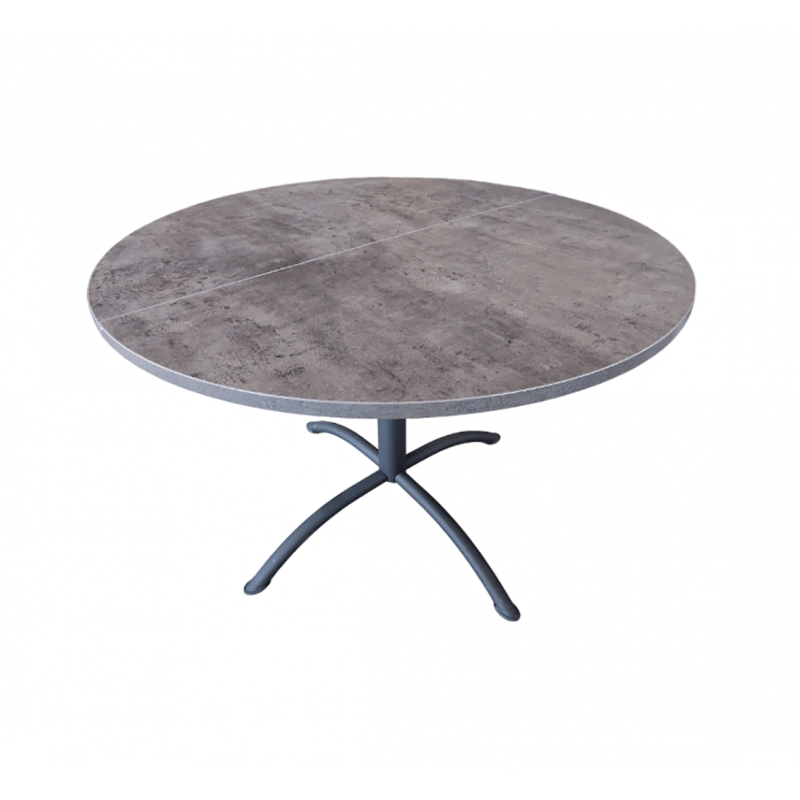 TABLE DE CUISINE RONDE LASER EXTENSIBLE ARDOISE PROMOTION TABLE DE CUISINE RONDE LASER EXTENSIBLE ARDOISE PROMOTION