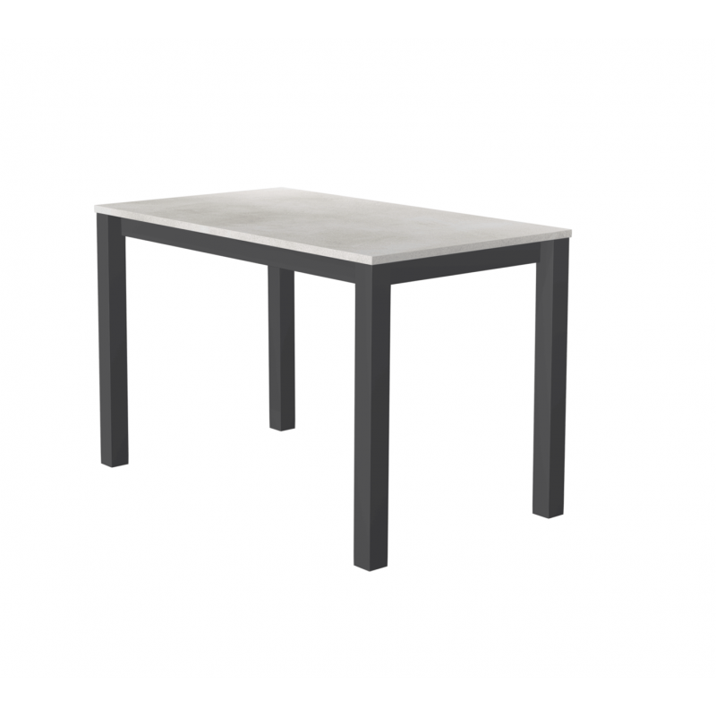 TABLE SNACK VERONA EN STRATIFIÉ CRAIE ET GRIS PROMO TABLE SNACK VERONA EN STRATIFIÉ CRAIE ET GRIS PROMO