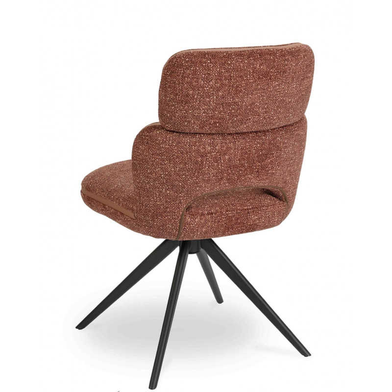 CHAISE COSY MODERNE LEILA TERRACOTTA