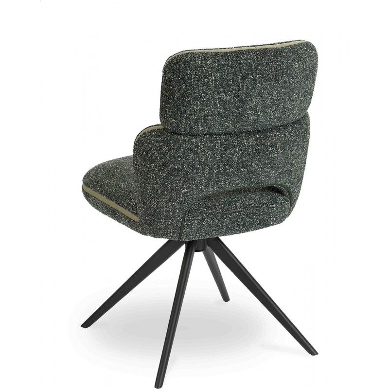 CHAISE COSY MODERNE LEILA VERT