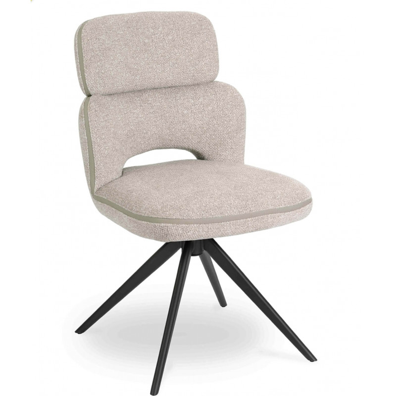 CHAISE COSY MODERNE LEILA BEIGE