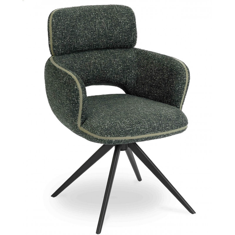 FAUTEUIL COSY MODERNE LEILA VERT