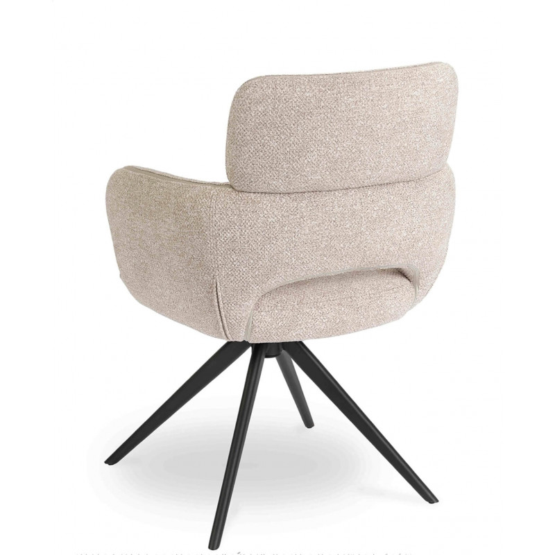 FAUTEUIL COSY MODERNE LEILA BEIGE