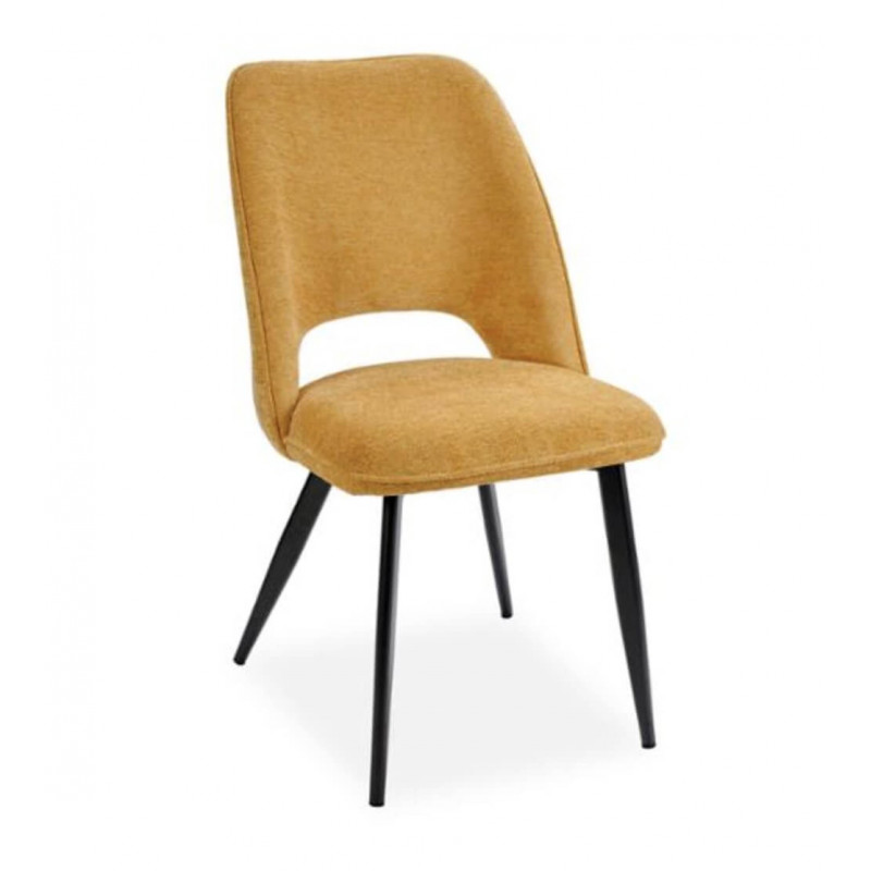 CHAISE NOLWEEN EN TISSU DÉCO MODERNE