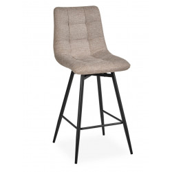 CHAISE D'ÎLOT EN TISSU MODERNE NARBONNE BEIGE
