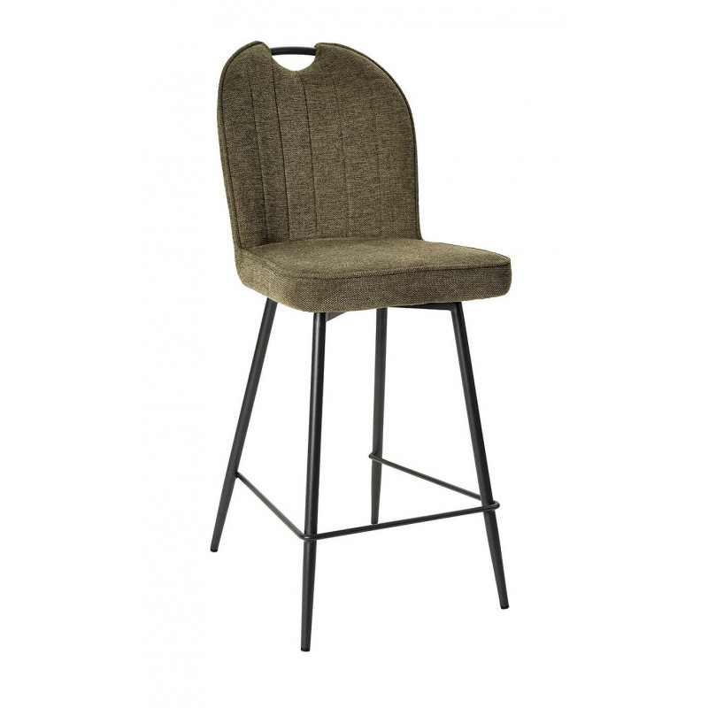 TABOURET DE CUISINE EN TISSU CONFORTABLE LILA VERT