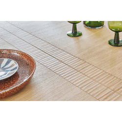 PETITE TABLE EN BOIS EXTENSIBLE ANGLES ARRONDIS CHLOÉ