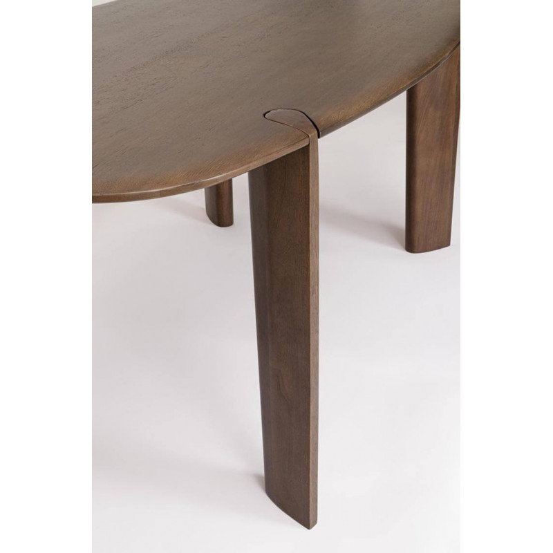 TABLE OVALE EN BOIS DE MANGUIER STERLING