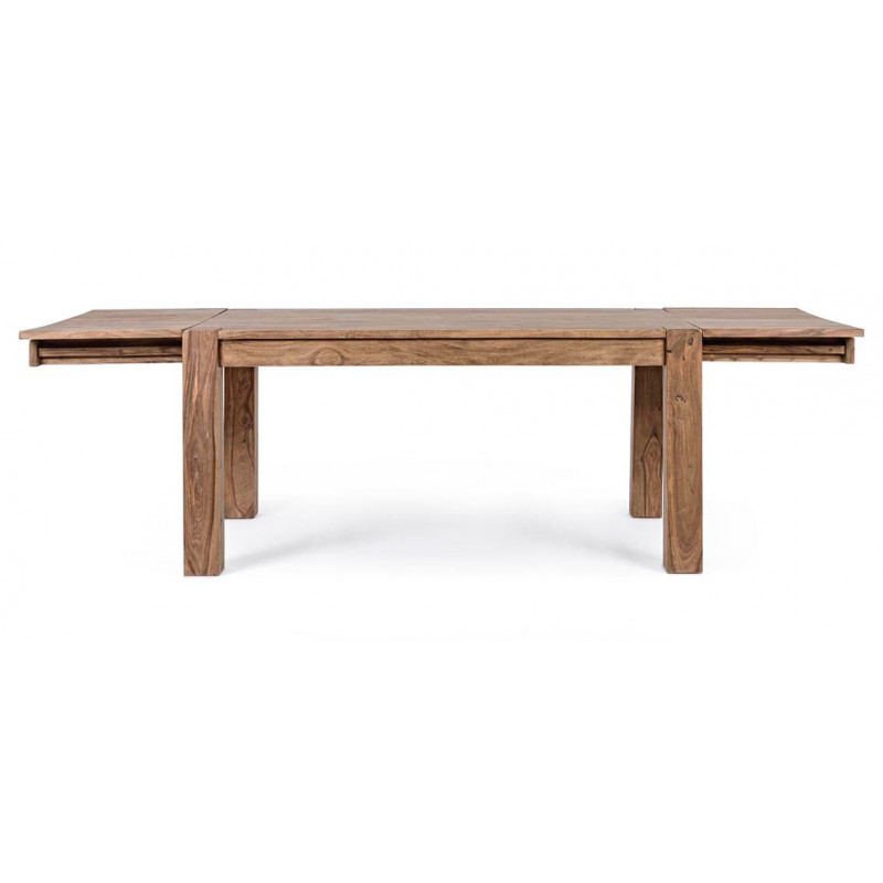 TABLE EN BOIS RUSTIQUE EXTENSIBLE SALFORD