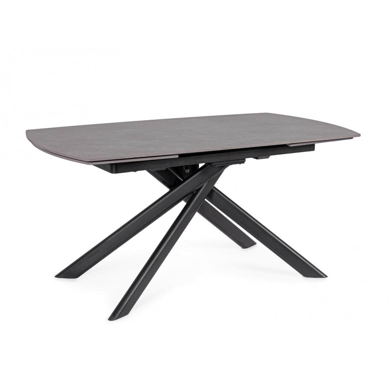 PETITE TABLE CÉRAMIQUE EXTENSIBLE JOAKIM GRIS