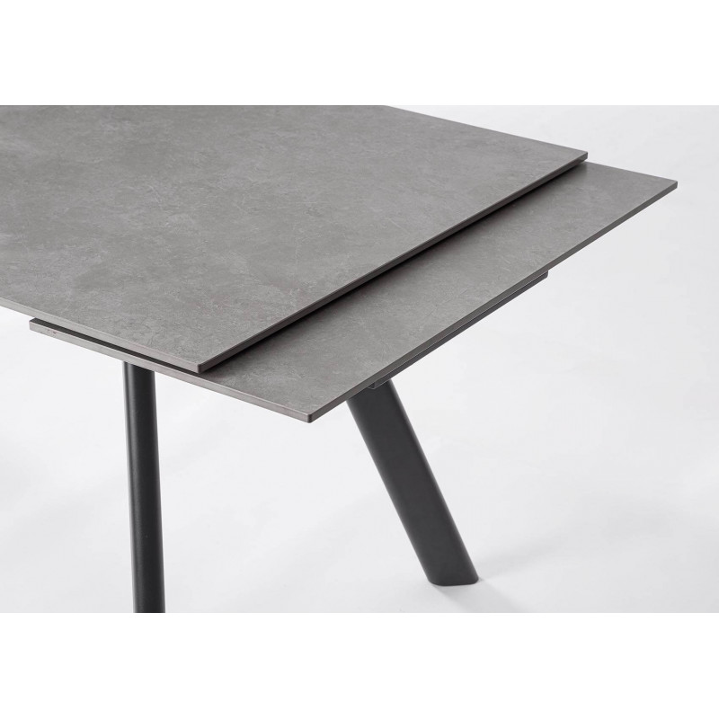 PETITE TABLE CÉRAMIQUE EXTENSIBLE JARKKO GRISE