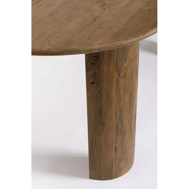 TABLE OVALE EN BOIS DE MANGUIER ORLANDO