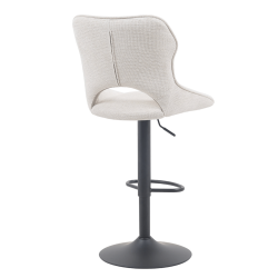 TABOURET RÉGLABLE PIVOTANT MORI EN TISSU BEIGE