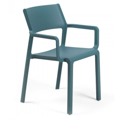 FAUTEUIL MODERNE DE JARDIN EMPILABLE TRILL - Le Chaisier