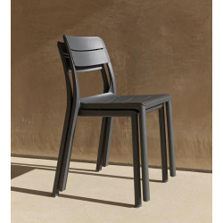 CHAISE DE JARDIN POLYPROPYLÈNE CASSIA