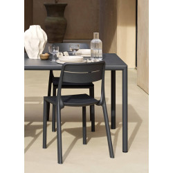 CHAISE DE JARDIN POLYPROPYLÈNE CASSIA