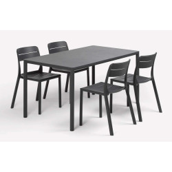 CHAISE DE JARDIN POLYPROPYLÈNE CASSIA