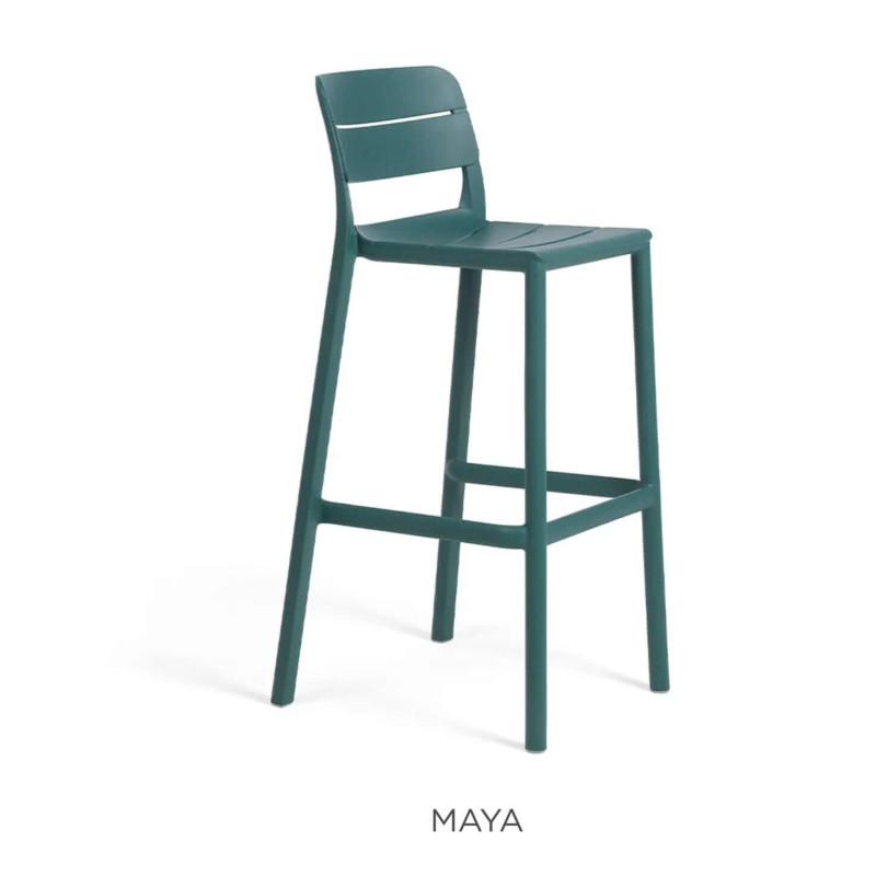 TABOURET DE BAR EN POLYPROPYLÈNE CASSIA