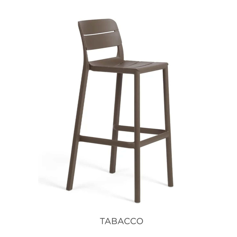 TABOURET DE BAR EN POLYPROPYLÈNE CASSIA