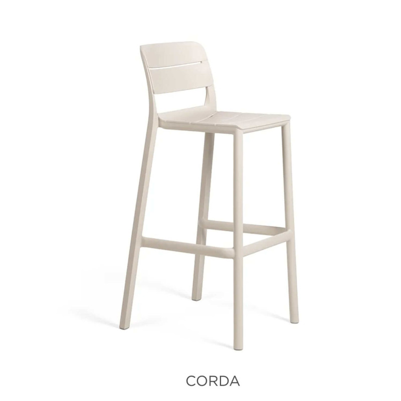 TABOURET DE BAR EN POLYPROPYLÈNE CASSIA