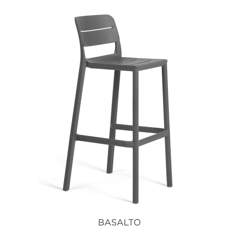 TABOURET DE BAR EN POLYPROPYLÈNE CASSIA