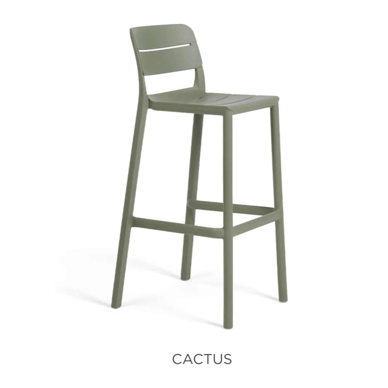 TABOURET DE BAR EN POLYPROPYLÈNE CASSIA