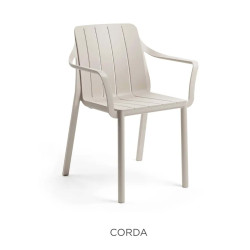 FAUTEUIL DE JARDIN POLYPROPYLÈNE TIBERINA