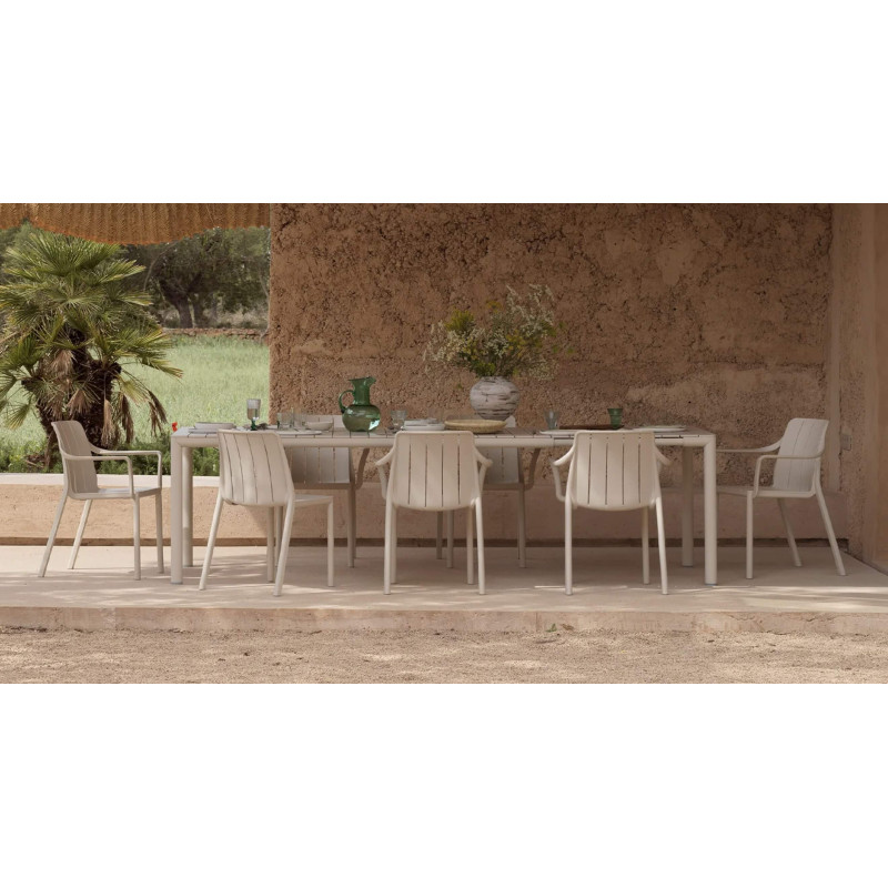 TABLE DE TERRASSE EXTENSIBLE TEVERE