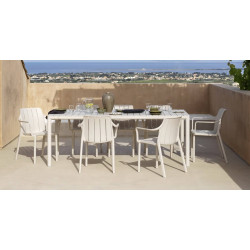 TABLE DE TERRASSE EXTENSIBLE TEVERE