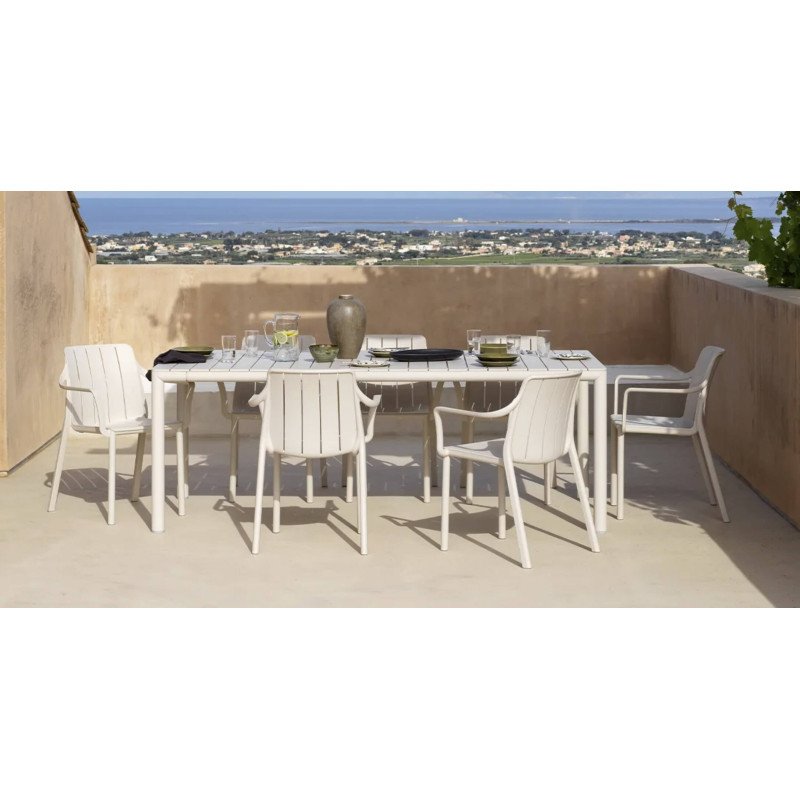 TABLE DE TERRASSE EXTENSIBLE TEVERE