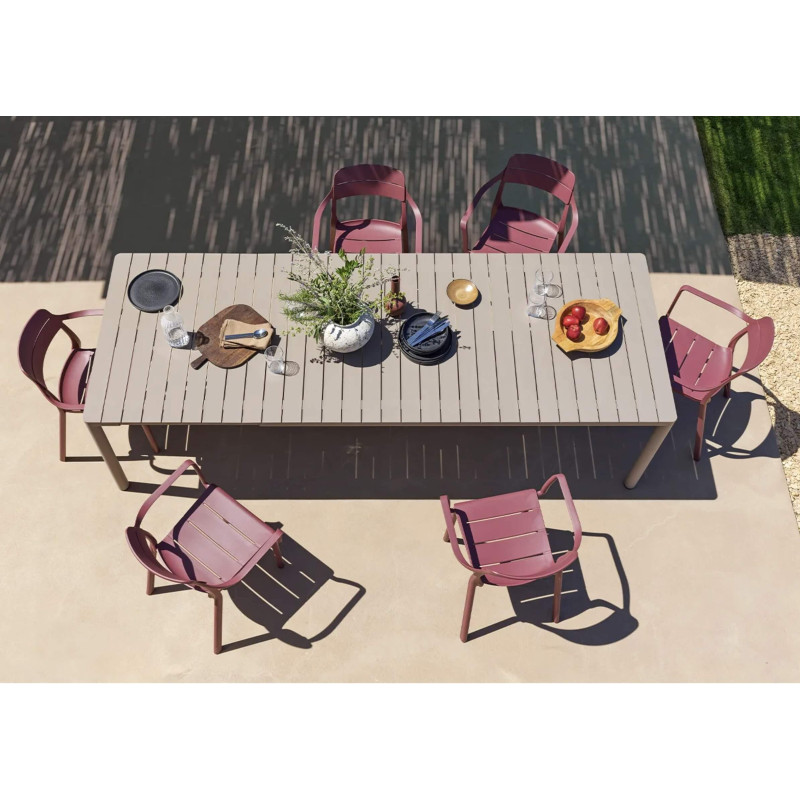 TABLE DE TERRASSE EXTENSIBLE TEVERE