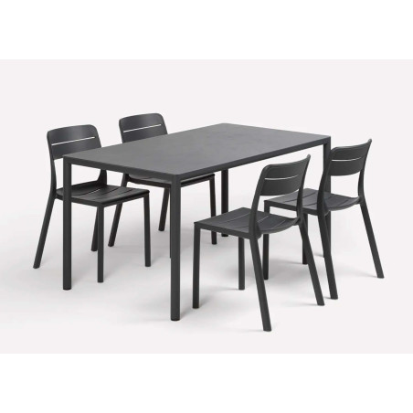 PETITE TABLE DE TERRASSE PIAVE RECTANGULAIRE