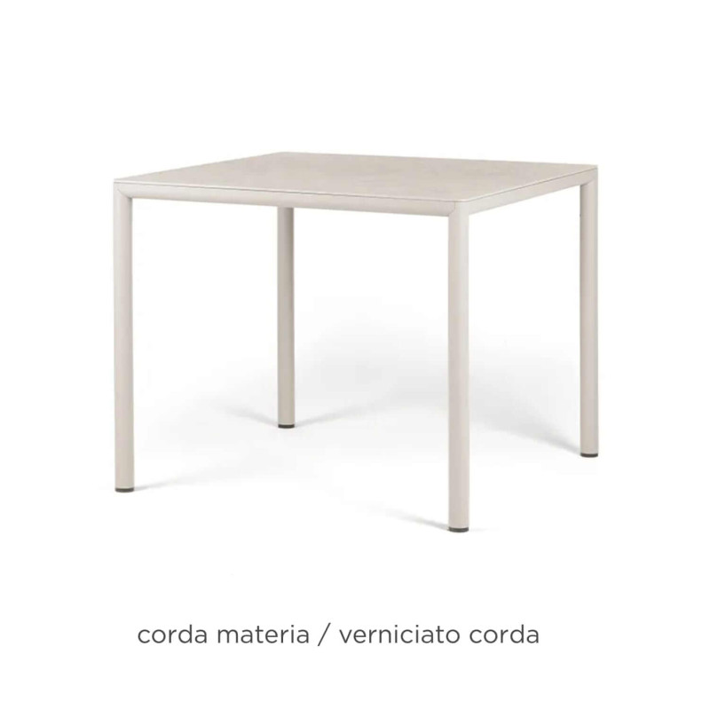 PETITE TABLE DE TERRASSE PIAVE CARRÉE