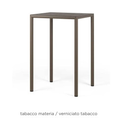 TABLE DE BAR DE TERRASSE PIAVE CARRÉE